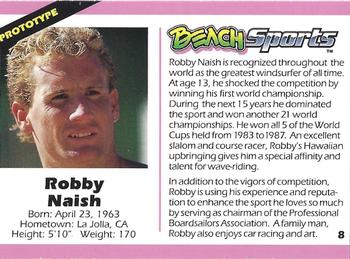 1992 Beach Sports - Promos #8 Robby Naish Back